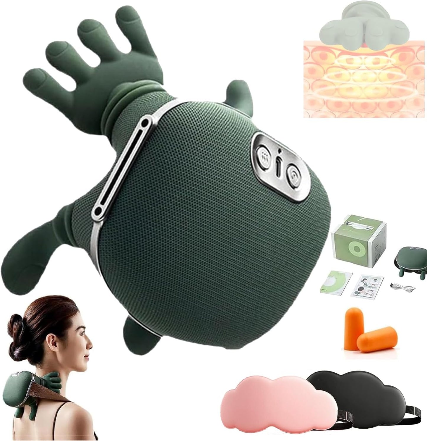 Electric Deep Tissue 4D Kneading Massage