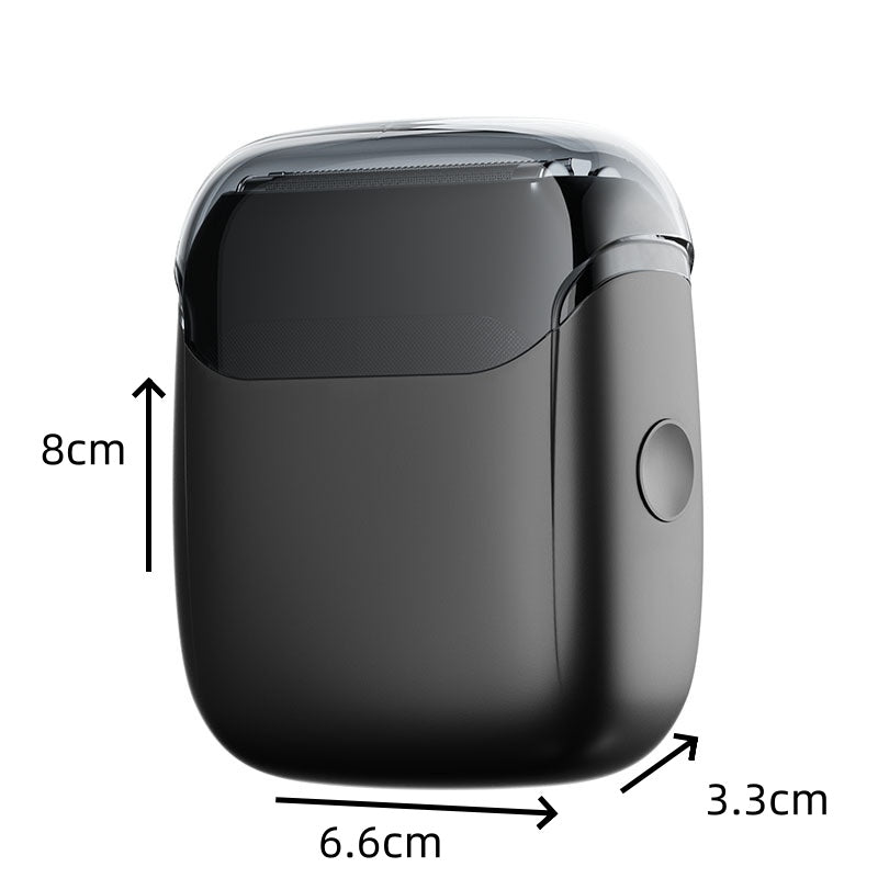 RAJIN Waterproof Electric Shaver – Portable USB Beard Razor for Men